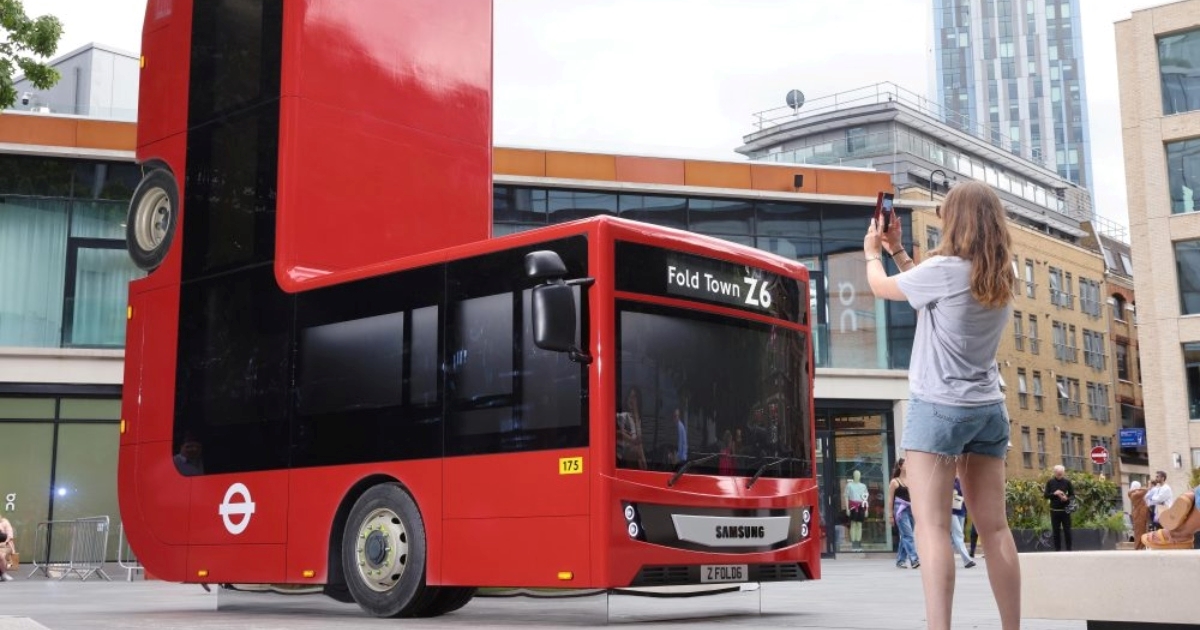 Pogledajte kako Samsung reklamira nove telefone u Londonu