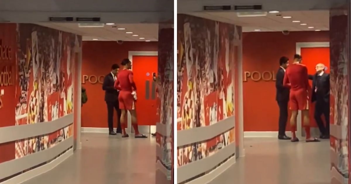 Van Dijk u razgovoru s gazdama PSG-a nakon Liverpoolovog ispadanja iz Lige prvaka