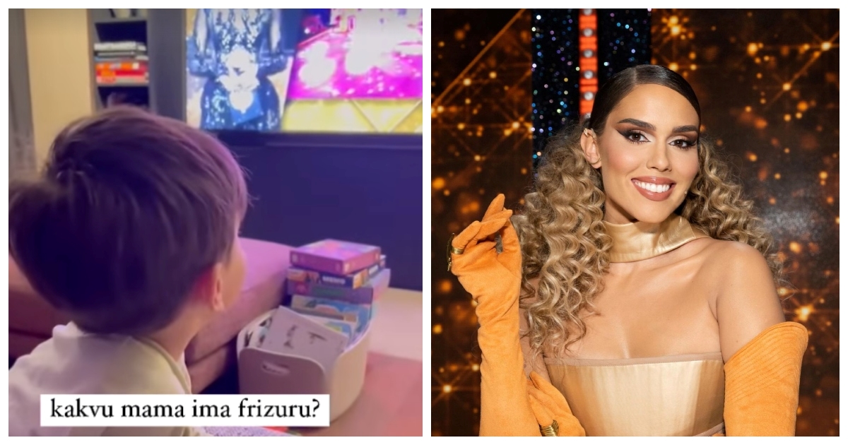 Franka objavila video Ćorluke i sina Viktora, komentirali su njenu frizuru: "Kao lav"