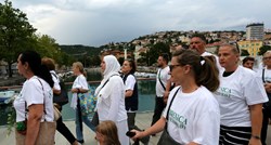 Split mimohodom obilježio 24. godišnjicu genocida u Srebrenici