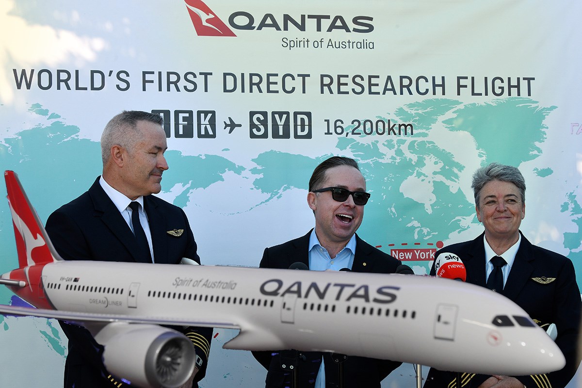 Prvi put u povijesti avion letio od New Yorka do Sydneyja bez stajanja