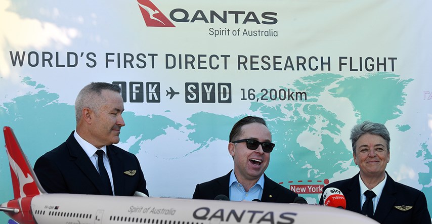 Prvi put u povijesti avion letio od New Yorka do Sydneyja bez stajanja
