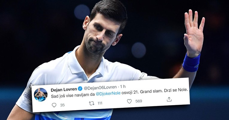 Lovren: Drži se, Nole! Sad još više navijam za tebe
