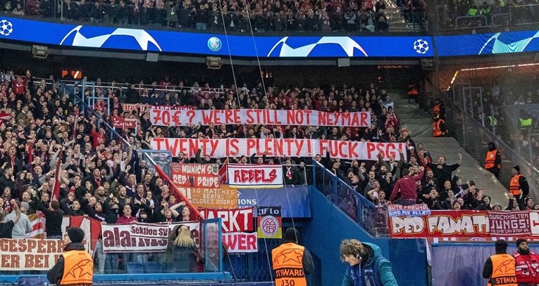 Navijači Bayerna porukom u Parizu oduševili ljubitelje nogometa