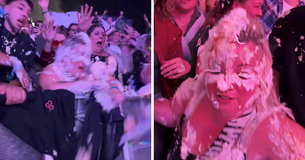 48 mil. pregleda: DJ pogodio obožavateljicu tortom u lice, njezina reakcija je hit