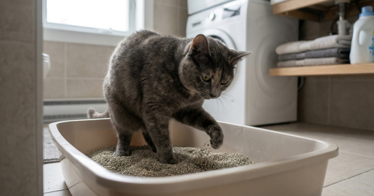 Koliko pijeska treba mački i koliko često čistiti? Pravilo koje stvarno radi