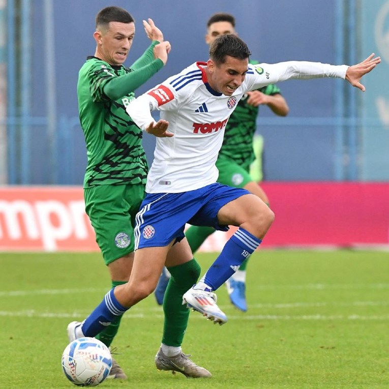 Hajdukov krilni napadač u Kupu zabio prvi gol u profesionalnoj karijeri