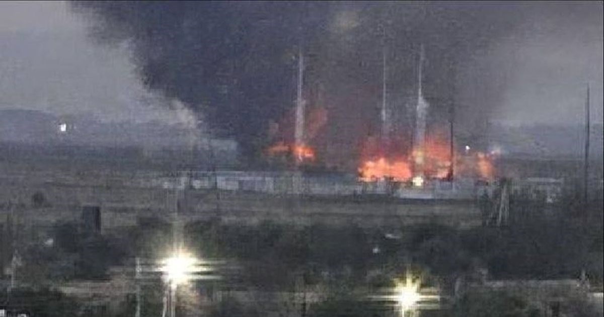 Ostaci drona izazvali požar u rafineriji nafte Slavjansk u Rusiji