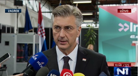 Plenković o Tomaševićevoj zabrani ZDS-a: To ništa ne znači