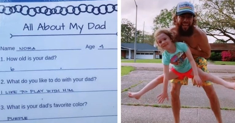 Četverogodišnjakinja odgovarala na pitanja o svom tati pa sve oduševila