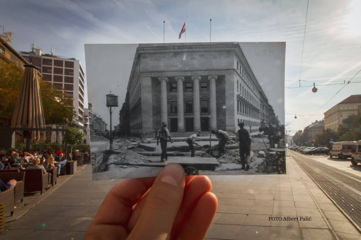 Spojio stare fotke Zagreba sa sadašnjim lokacijama - rezultati su genijalni