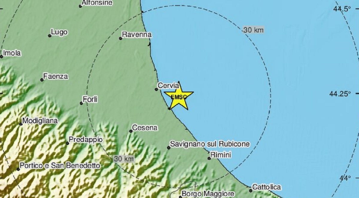 Potres u Italiji magnitude 4.4 po Richteru
