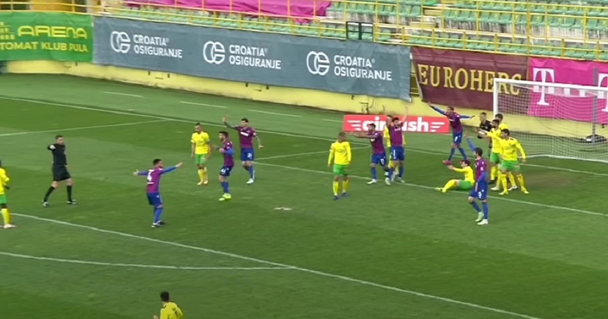 VIDEO Gol Simića koji je donio pobjedu Hajduku. Odlučivali su centimetri