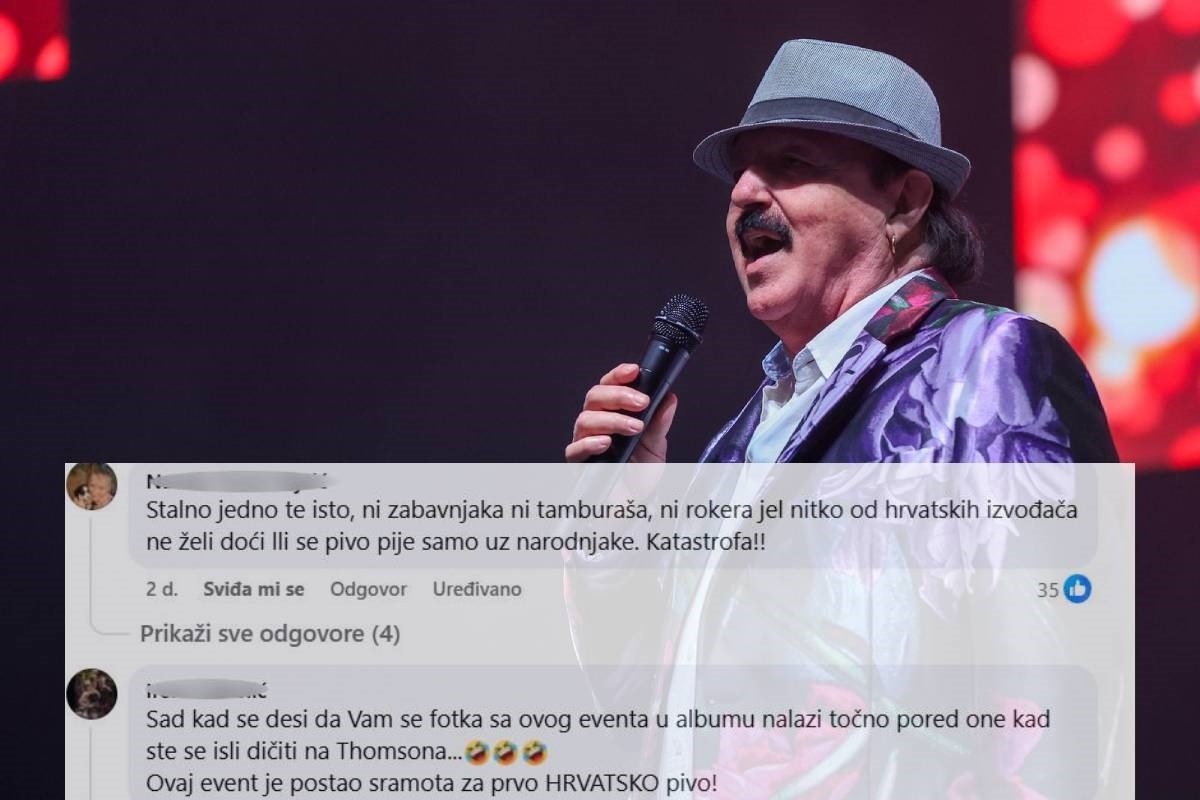 "Kafanska večer u srcu Slavonije": Osječani ljuti zbog pjevača na glazbenom događaju