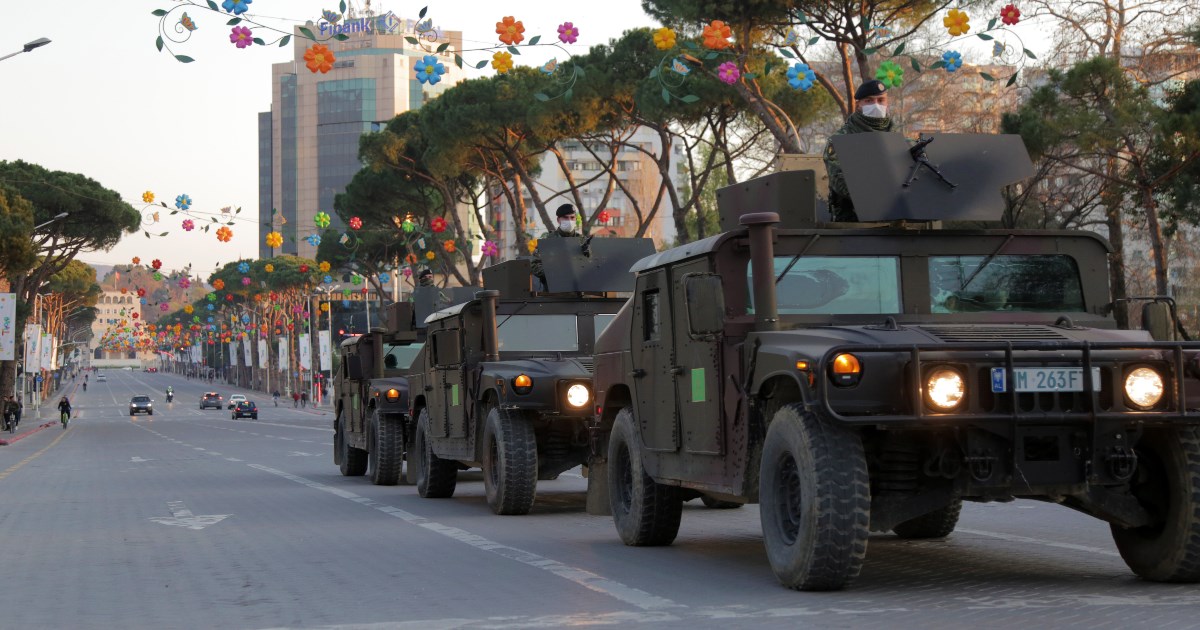 Albanska vlada vojskom na one koji krše karantenu