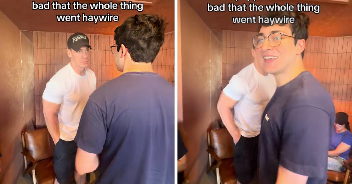 John Cena prekinuo tiktokera koji mu je zapjevao u kafiću, video je viralan