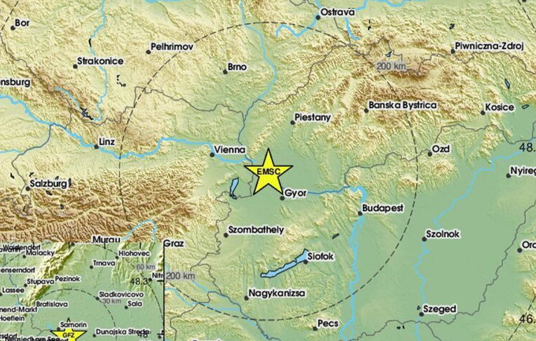 Potres pogodio Slovačku. Osjetio se i u susjednim državama
