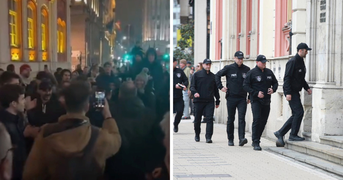 Prosvjed zbog upada policije u Rektorat u Srbiji. Rektor ocijenio akciju kao represiju