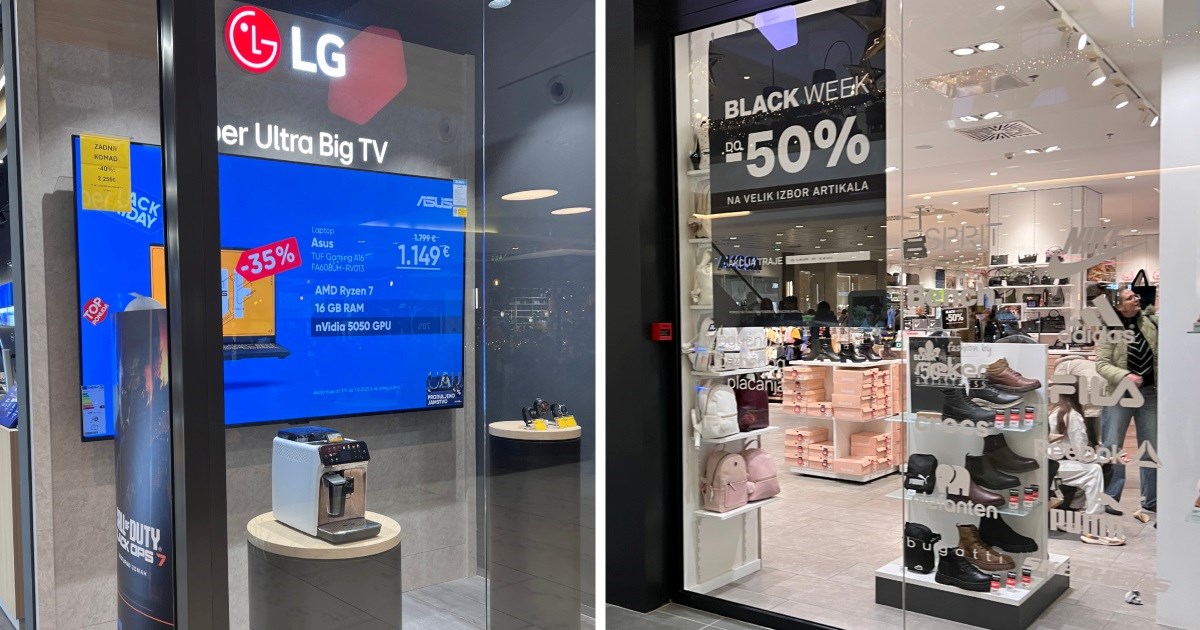 I City Center one West pun kupaca. Evo što se nudi povodom Black Fridaya