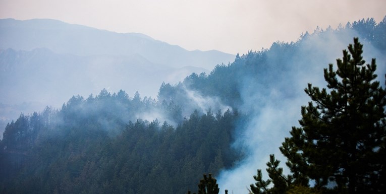 Vatrogasci stavili pod kontrolu požar na minski sumnjivom području u Otišiću