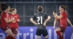 Hrvatske nogometašice doživjele težak poraz od Švicarske u kvalifikacijama za SP