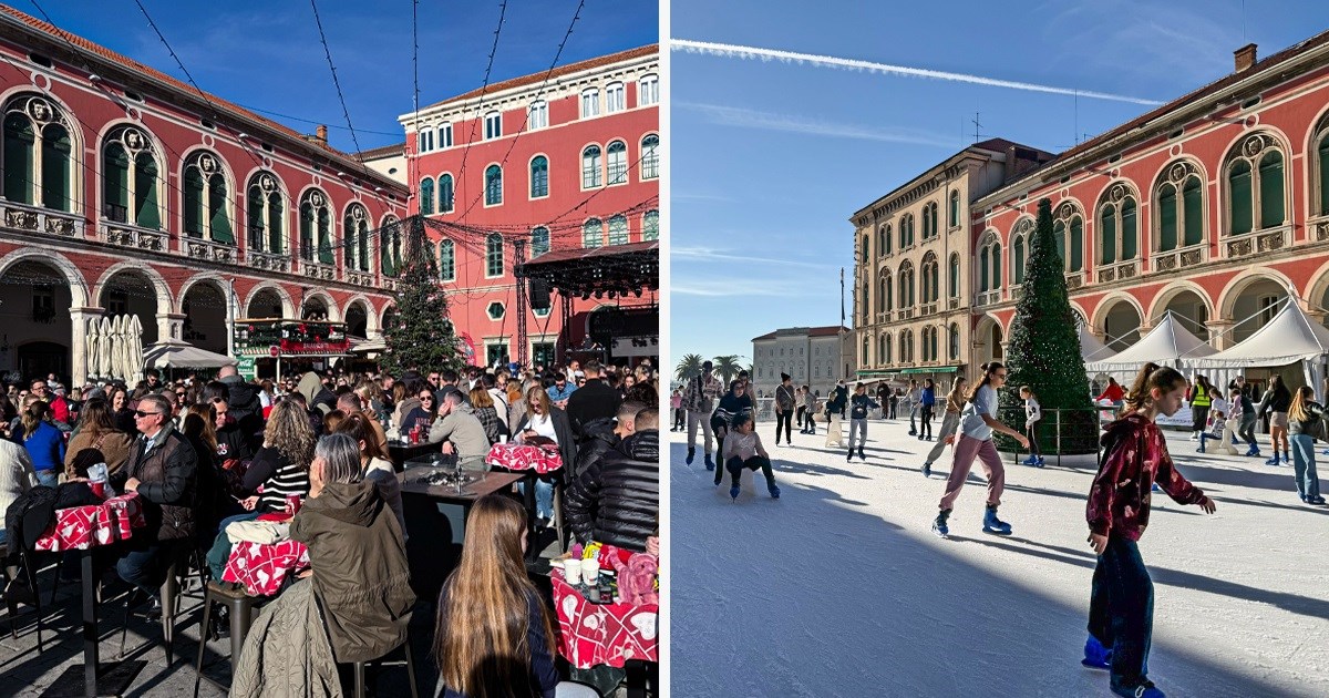 Prošetali smo najšarmantnijim Adventom u zemlji: Cijeli Split je kao dnevni boravak