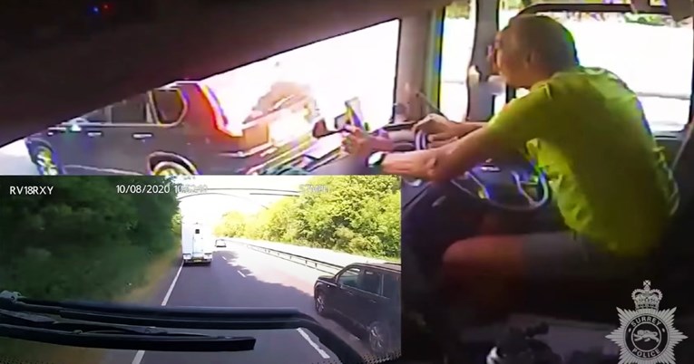VIDEO U četiri sata vožnje napravio je 42 prekršaja i izazvao prometnu nesreću