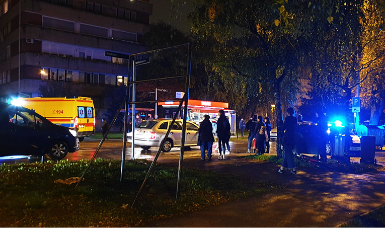 VIDEO Nesreća na zebri u Zagrebu, tri osobe u bolnici