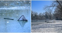 Zimska idila: Led prekrio zagrebačka jezera
