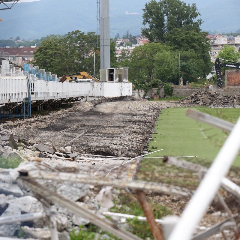 VIDEO I FOTO Stadion u Kranjčevićevoj polako nestaje. Većina je već srušena