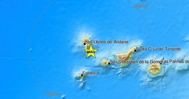 Potres u Španjolskoj magnitude 4.6