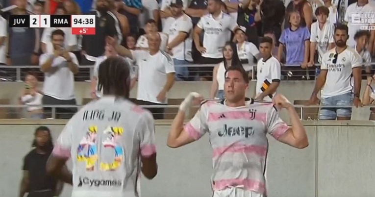 Vlahović zabio Realu pa gestom pokazao što misli o dolasku Lukakua u Juventus