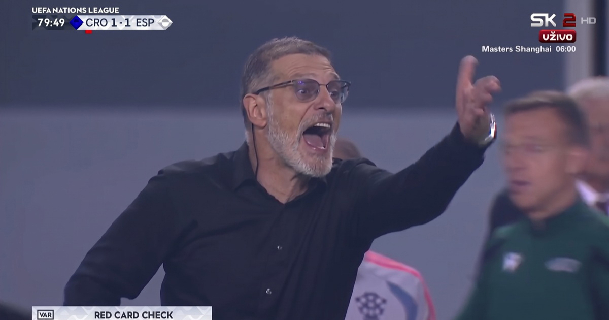 VIDEO Bilić nakon crvenog Perišiću: Pi*ka ti materina! Šta je, pi*ka ti materina?