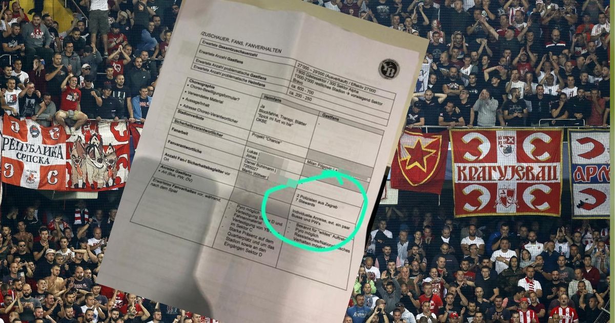 Švicarski prvak: "Angažirali smo hrvatske policajce da čuvaju srpske divljake"