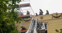 FOTO I VIDEO Ovo je zid koji se s vrha zgrade srušio na ulicu u centru Zagreba