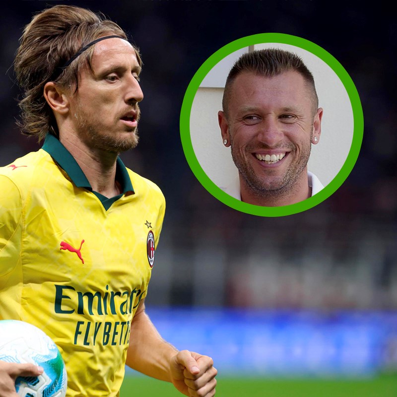 Cassano: Modrić igra drugi sport
