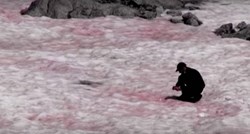 Stručnjaci: Ledenjak u Italiji poprimio je ružičastu boju, a to nije dobra vijest