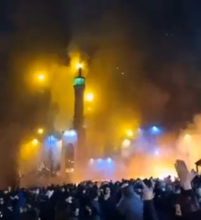 Aktivistica objavila snimku: "Gori jedna od najvećih džamija u Iranu"