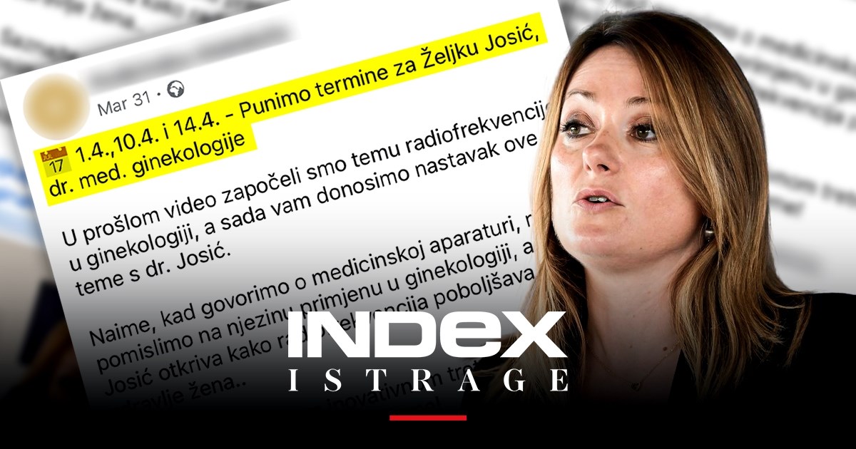 Index Istrage: HDZ-ova državna tajnica u reklamama privatne poliklinike za koju radi