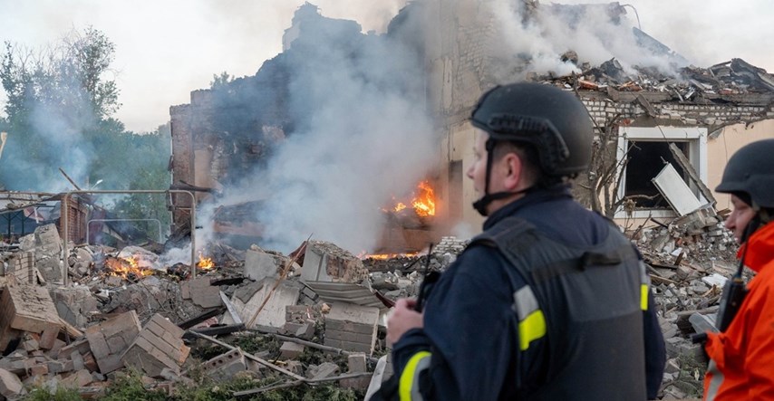 Ukrajina: Rusi dronovima napali Harkiv. Zgrade uništene, ozlijeđeno dijete