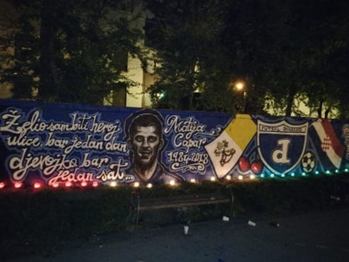 Heroj ulice: Pogledajte prekrasan mural koji su navijači nacrtali Caparu