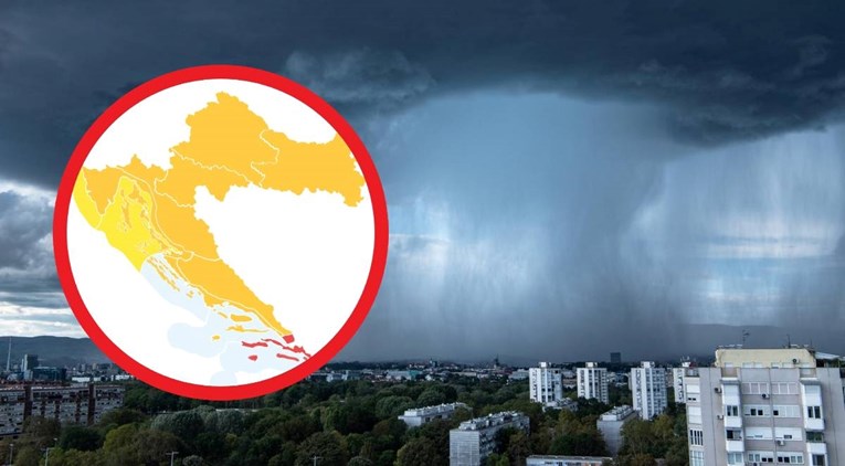 Stižu nova nevremena. U Zagorju pala tuča, upozorenja za cijelu zemlju