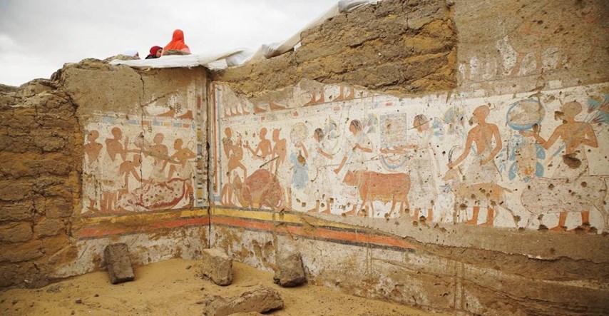 FOTO Arheolozi iskopali grobnicu glavnog rizničara slavnog egipatskog faraona
