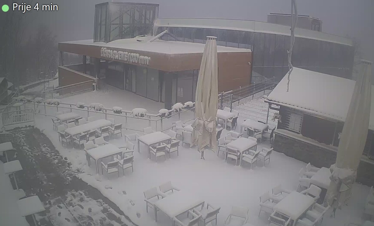 Prvi snijeg u Hrvatskoj. Zabijelili se Lika, Gorski kotar i Sljeme