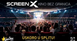 ScreenX napokon u Hrvatskoj –  CineStar Cinemas ekskluzivno dovodi svjetsku inovaciju