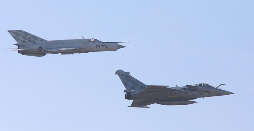 Rafalei i MiG-ovi zajedno preletjeli Veliku Goricu, pogledajte snimku