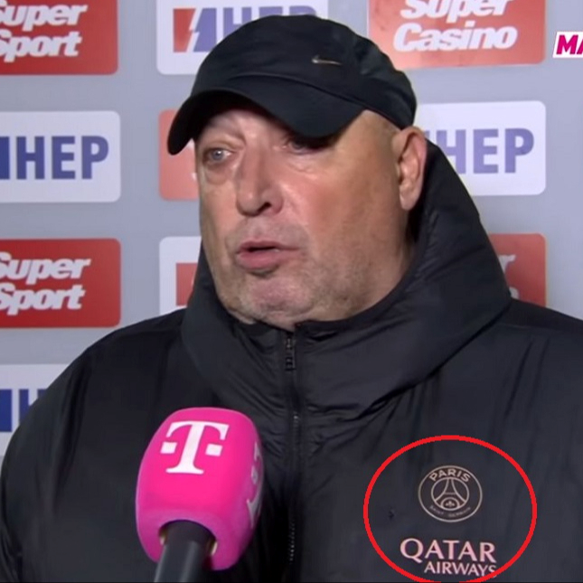 Igor Pamić u opremi PSG-a vodi Karlovac. Video je viralan