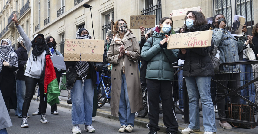 Studenti blokirali pristup pariškom sveučilištu
