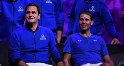 FOTO Uplakani Federer i Nadal sinoć su se držali za ruke