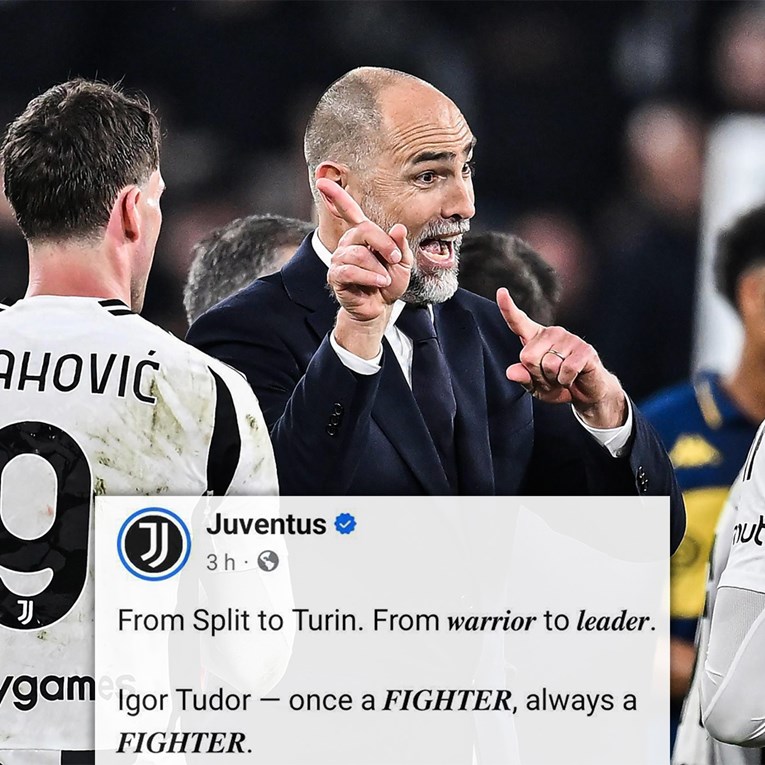 Pogledajte što Juventus objavljuje o Tudoru nakon 23 dana